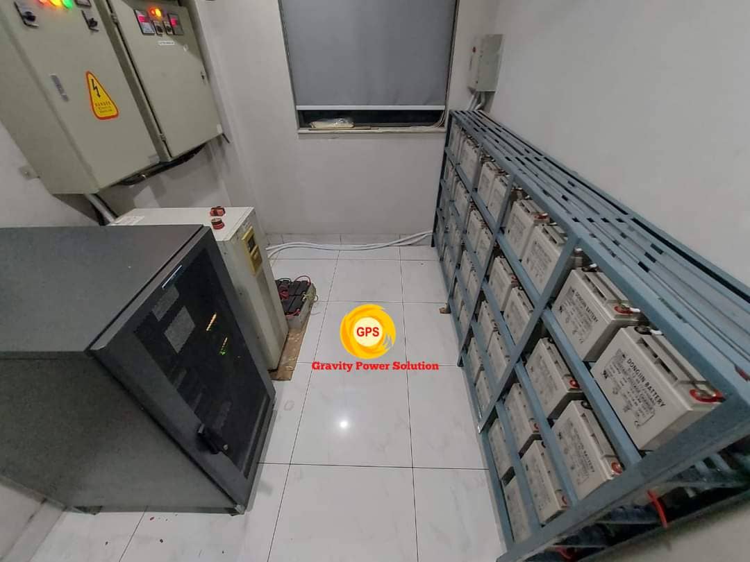 High capacity UPS battery bank room setup for industrial backup in Chennai