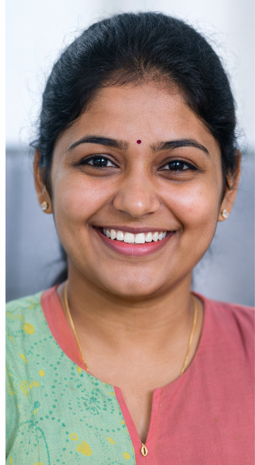 Chennai hospital representative giving feedback for UPS rental service